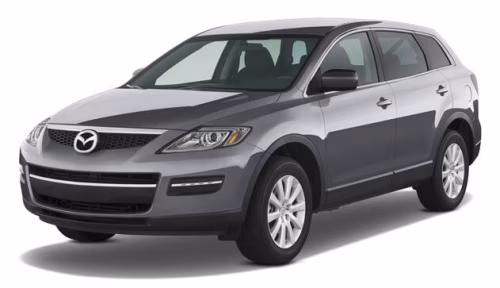 Interior mats for the Mazda CX-9 (TB) 2007-2016 I generation EU Crossover 7-seater