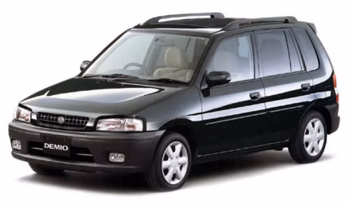 Interior mats for the Mazda Demio 1996-2002 I generation EU Crossover
