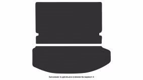 Interior mats for the Mazda CX-9 (TB) 2007-2016 I generation EU Crossover 7-seater - Фото 2
