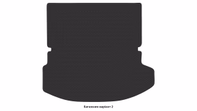 Interior mats for the Mazda CX-9 (TB) 2007-2016 I generation EU Crossover 7-seater - Фото 4