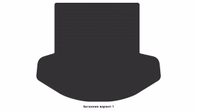 Interior mats for the Mazda CX-9 (TC) 2016-… II generation Crossover 6-seater - Фото 4
