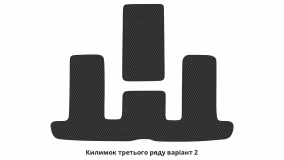 Interior mats for the Mazda CX-9 (TC) 2016-… II generation Crossover 6-seater - Фото 5
