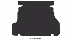 Interior mats for the Mazda 323 S (BH/BA) 1994-2000 V generation EU Sedan - Фото 3