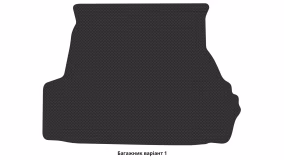 Interior mats for the Mazda Xedos 6 1992-1999 I generation EU Sedan - Фото 2