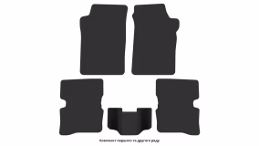 Interior mats for the Mazda 323 (BG) 1989-1994 IV generation EU Sedan - Фото 3