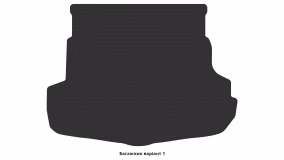 Interior mats for the Mazda 6 (GH) 2008-2012 II generation US Sedan - Фото 2