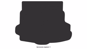 Interior mats for the Mazda 6 (GH) 2008-2012 II generation Liftback - Фото 3