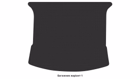 Interior mats for the Mazda 5 (CW) 2010-2018 III generation Minivan 7-seater - Фото 2