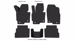 Interior mats for the Mazda CX-5 (KE) 2012-2017 I generation US Crossover - Фото 3
