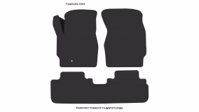 Interior mats for the Mazda Tribute 2000-2011 I generation EU Crossover - Фото 2