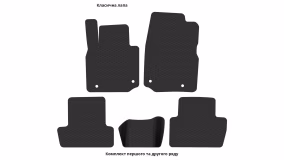 Interior mats for the Mazda MX-30 EV 2020-… I generation EU Crossover Electro - Фото 3