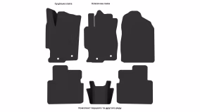 Interior mats for the Mazda 6 (GG) 2002-2008 I generation US Liftback - Фото 3