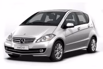 Interior mats for the Mercedes-Benz W169 A-Class 2004-2008 II generation EU Hatchback pre-restyling 5-door