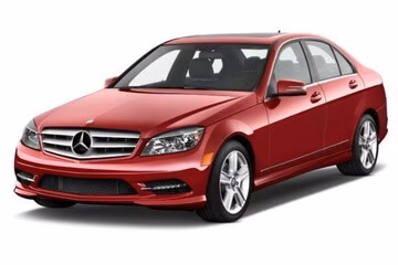 Interior mats for the Mercedes-Benz W204 C-Class 2007-2014 III generation EU Sedan