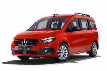 Interior mats for the Mercedes-Benz W415 Citan Maxi 2012-2021 I generation EU Minivan Long