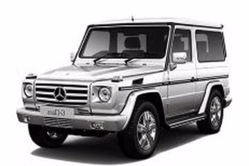 Interior mats for the Mercedes-Benz W463 G-Class (Gelandewagen) 1990-2001 II generation EU Crossover