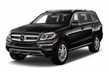 Interior mats for the Mercedes-Benz X166 GLS-Class 2015-2019 II generation EU Crossover restyling 7-seater