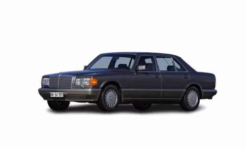 Interior mats for the Mercedes-Benz W126 S-Class 1979-1991 II generation EU Sedan Short