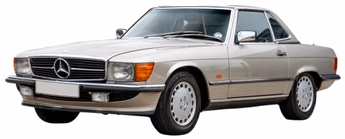 Interior mats for the Mercedes-Benz R107 SL-Class 1971-1989 III generation EU Coupe