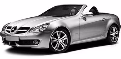 Interior mats for the Mercedes-Benz R171 SLK-Class 2004-2011 II generation EU Coupe