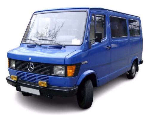 Interior mats for the Mercedes-Benz TN-Class (T1) 1977-1995 I generation EU VAN