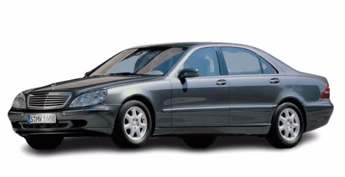 Interior mats for the Mercedes-Benz W220 S-Class 1998-2005 IV generation EU Sedan Short AWD