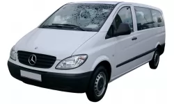 Коврики в салон Mercedes-Benz W639 V-Class Viano/Vito 2003 - 2014 II поколение EU VAN L1-L2-L3 4-х дверная 6-ти местная (2+2+2)