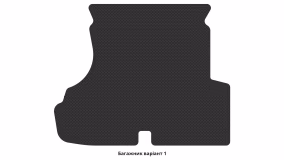 Interior mats for the Mercedes-Benz W208 (C208) CLK-Class 1997-2002 I generation EU Coupe - Фото 2