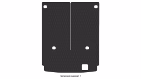 Interior mats for the Mercedes-Benz X164 GL-Class 2006-2012 I generation Crossover 7-seater - Фото 3