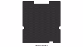Interior mats for the Mercedes-Benz W415 Citan Maxi 2012-2021 I generation EU Minivan Long - Фото 2