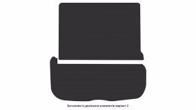 Interior mats for the Mercedes-Benz X167 GLS-Class 2019-… III generation EU Crossover - Фото 4