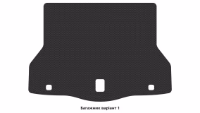 Interior mats for the Mercedes-Benz C117 (CLA 250) CLA-Class 2013-2019 I generation US Sedan AWD - Фото 2