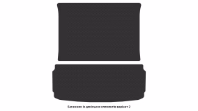 Interior mats for the Mercedes-Benz X166 GL-Class 2012-2015 II generation US Crossover pre-restyling 7-seater - Фото 2