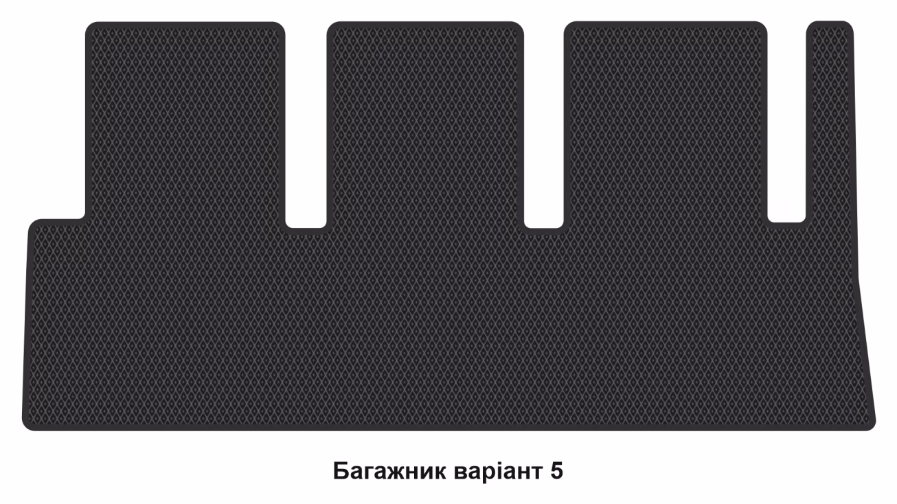 Interior mats for the Mercedes-Benz W639 V-Class Viano/Vito 2003-2014 II generation EU VAN 5-door 6-seater - Фото 3