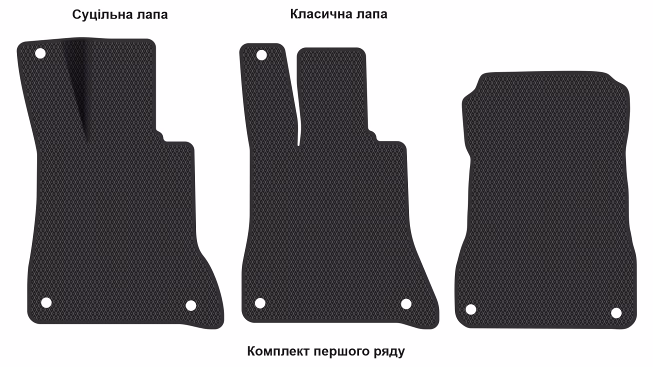 Interior mats for the Mercedes-Benz R231 SL-Class 2012-2020 VI generation US Roadster - Фото 2