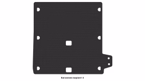 Interior mats for the Mercedes-Benz W212 (S212) E-Class 2009-2016 IV generation EU Universal - Фото 2