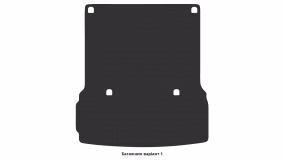 Interior mats for the Mercedes-Benz X166 GLS-Class 2015-2019 II generation EU Crossover restyling 7-seater - Фото 5