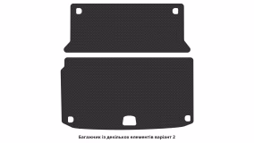 Interior mats for the Mercedes-Benz W205 C-Class 2014-2023 IV generation EU Universal - Фото 2