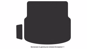 Interior mats for the Mercedes-Benz W204 C-Class 2007-2014 III generation EU Sedan - Фото 2