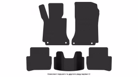 Interior mats for the Mercedes-Benz W204 C-Class 2007-2014 III generation EU Sedan - Фото 3