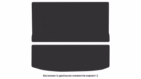 Interior mats for the Mercedes-Benz W251 R-Class 2005-2017 I generation EU Minivan 7-seater Short - Фото 2
