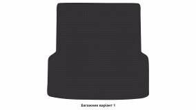 Interior mats for the Mercedes-Benz EQS-Class (V297) 2021-… I generation EU Liftback Electro (BEV) - Фото 3