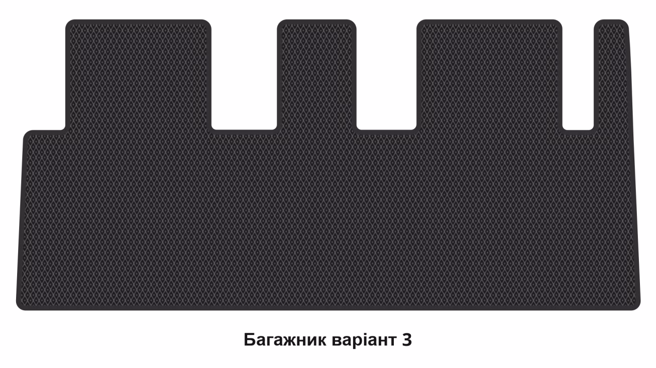 Interior mats for the Mercedes-Benz Vito (W447) V-Class 2014-… III generation EU VAN 5-door 6-seater Short - Фото 7