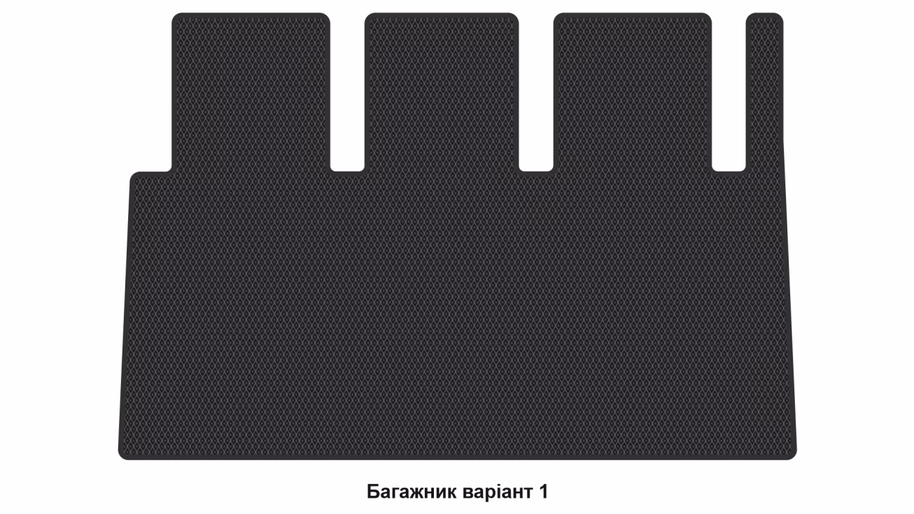Interior mats for the Mercedes-Benz EQV/(W447) Vito V-Class 2014-… III generation EU VAN 4-door 6-seater Long - Фото 6