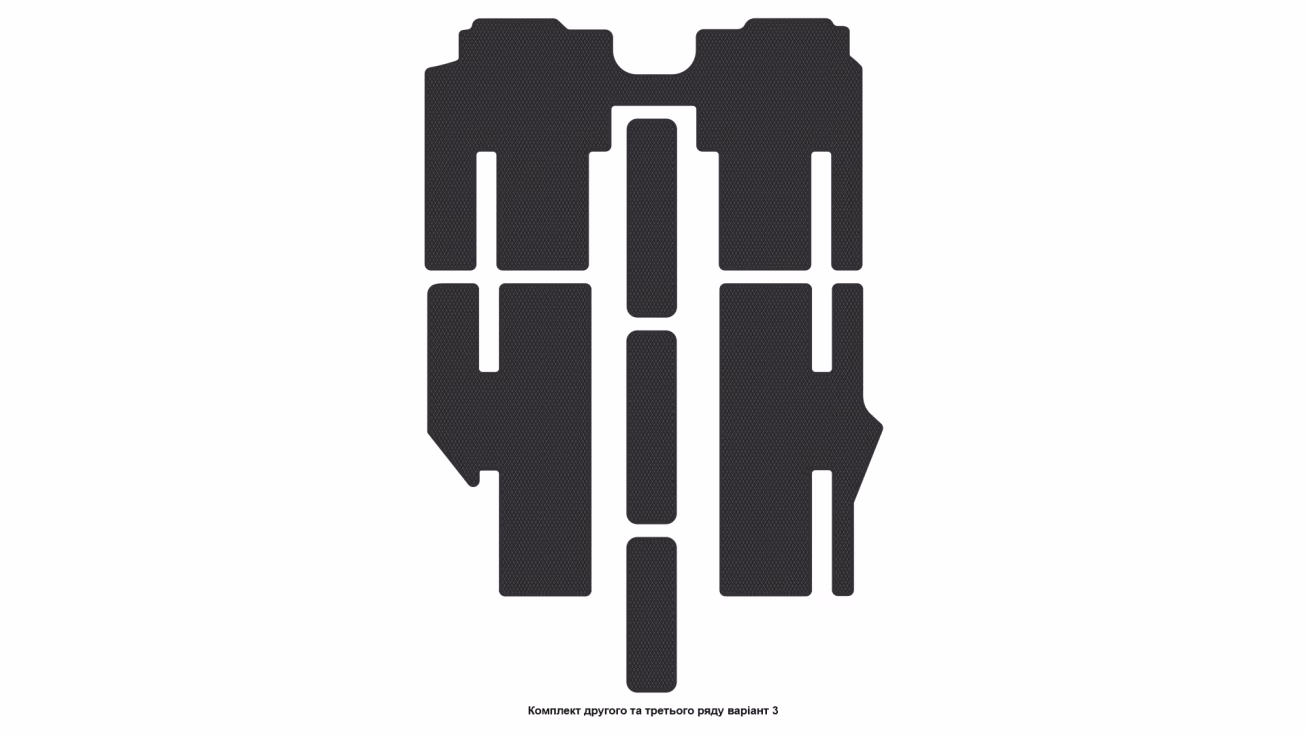 Interior mats for the Mercedes-Benz W639 V-Class Viano/Vito 2003-2014 II generation EU VAN 4-door 6-seater - Фото 5