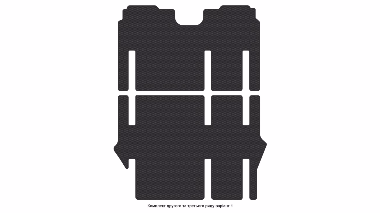 Interior mats for the Mercedes-Benz W639 V-Class Viano/Vito 2003-2014 II generation EU VAN 5-door 8-seater - Фото 3
