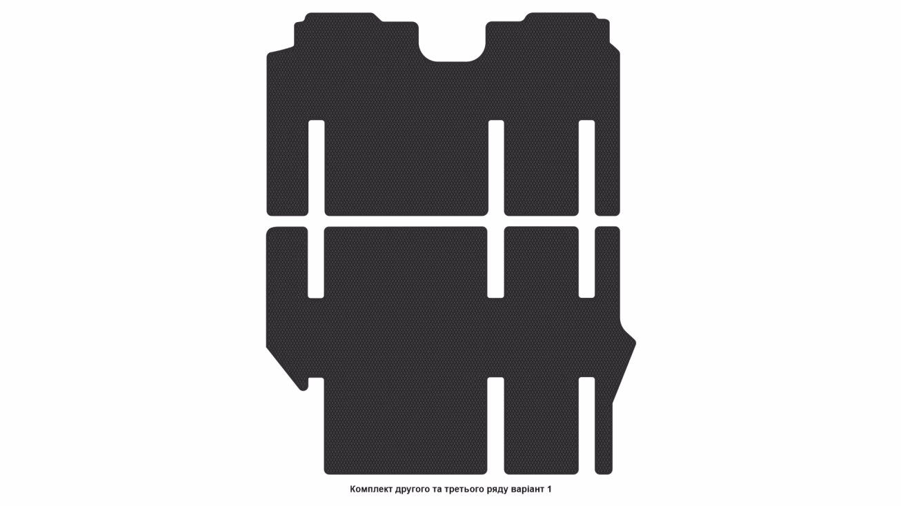 Interior mats for the Mercedes-Benz W639 V-Class Viano/Vito 2003-2014 II generation EU VAN 4-door 8-seater - Фото 3