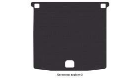 Interior mats for the Mercedes-Benz W166 GLE-Class 2015-2018 I generation EU Crossover - Фото 3