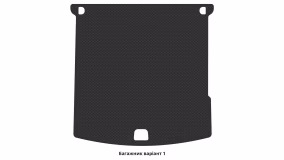 Interior mats for the Mercedes-Benz C292 GLE-Class Coupe 2015-2019 I generation EU Crossover - Фото 3