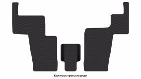Interior mats for the Mercedes-Benz X166 GL-Class 2012-2015 II generation EU Crossover pre-restyling 7-seater - Фото 6